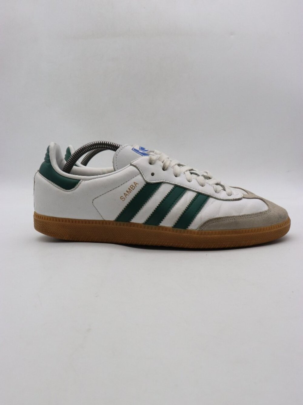 Adidas Originals Samba OG Men's 10.5 Casual Shoes White Collegiate Green IE3437